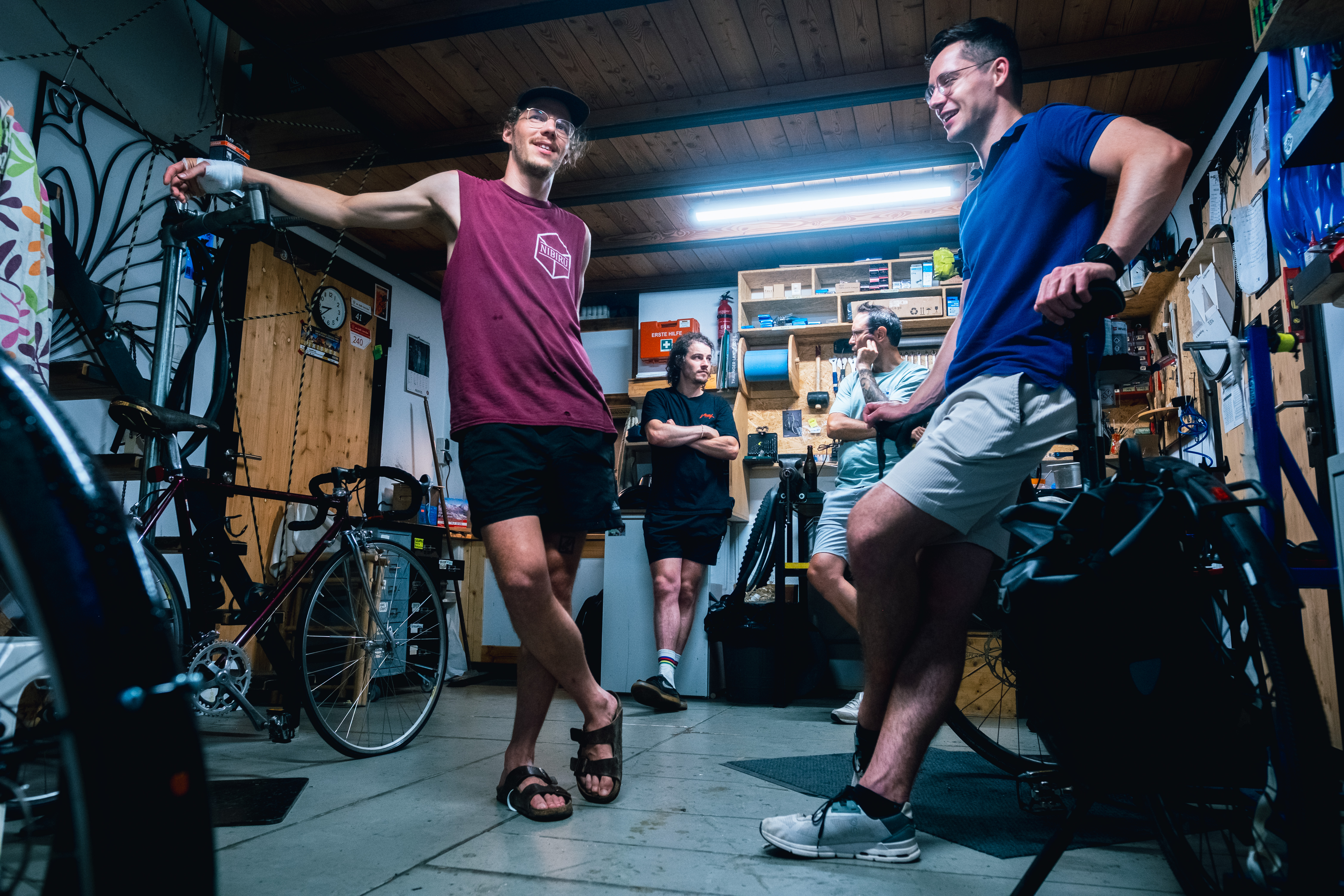 Das Team der Radstube